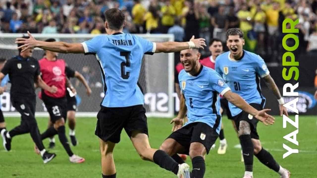 Uruguay, Brezilya’yı Devirerek Yarı Finalde!