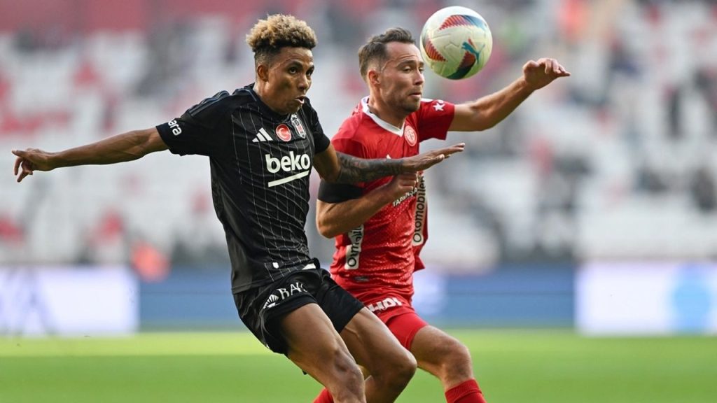 beşiktaş, antalyaspor ile berabere kaldı deplasman galibiyeti hasreti 7 maça Çıktı