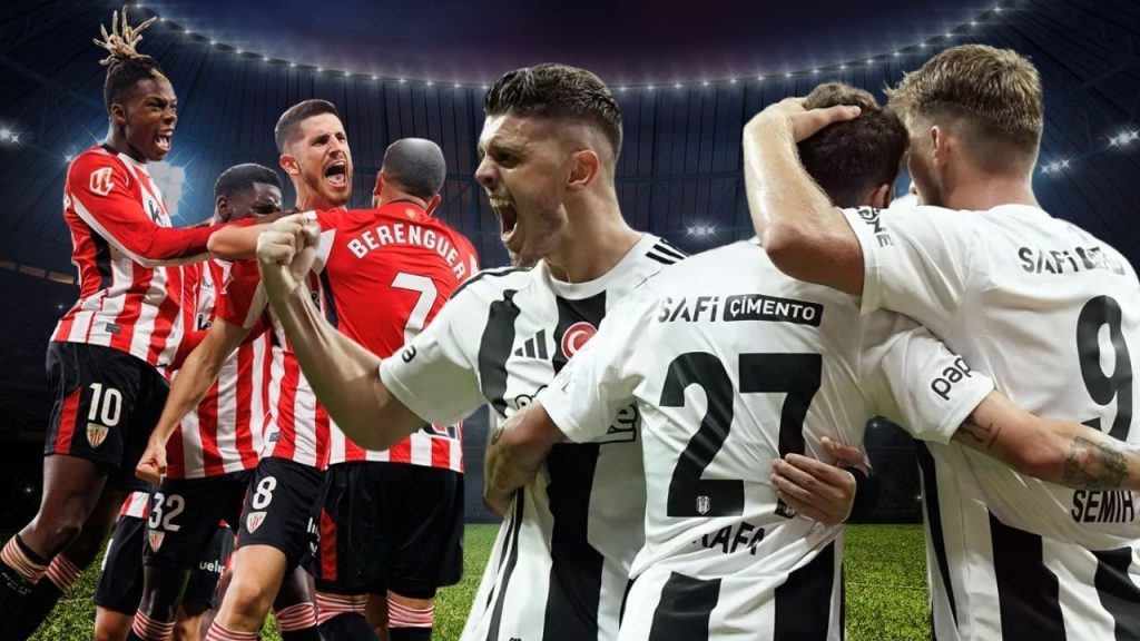 beşiktaş athletic bilbao uefa avrupa ligi mücadelesi! İlk 11'ler açıklandı