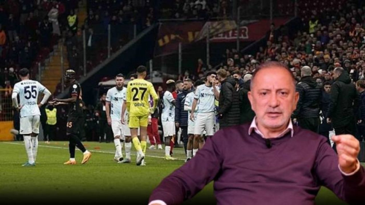 Altaylı'dan İddialı Sözler Adana Demirspor Maçı Sahadan Çekildi mi