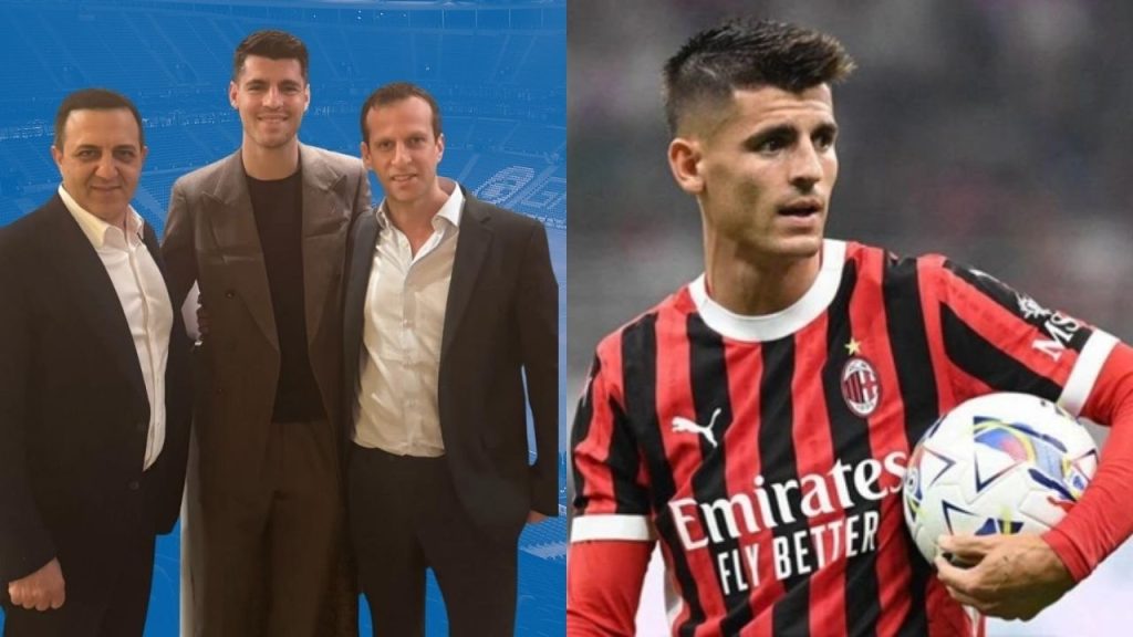 alvaro morata, galatasaray’a transfer oldu! İşte İlk fotoğraf