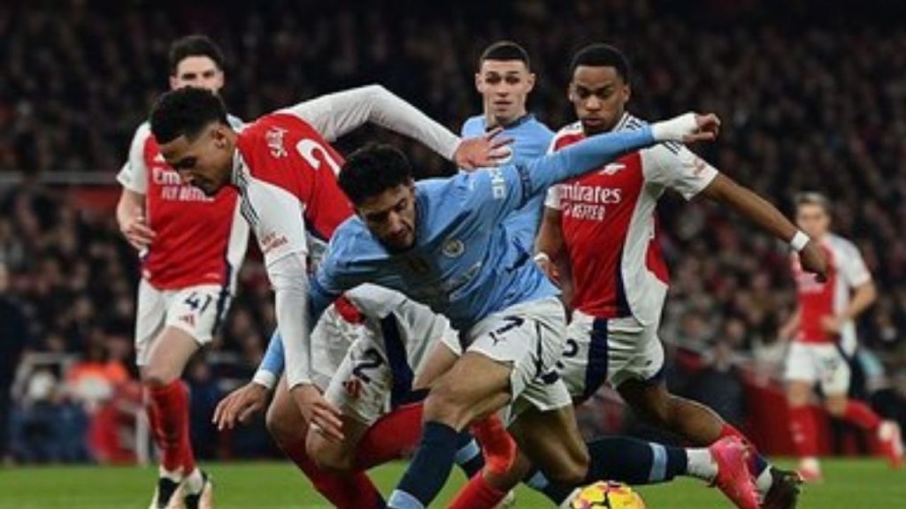arsenal, manchester city'yi 5 1 mağlup etti!