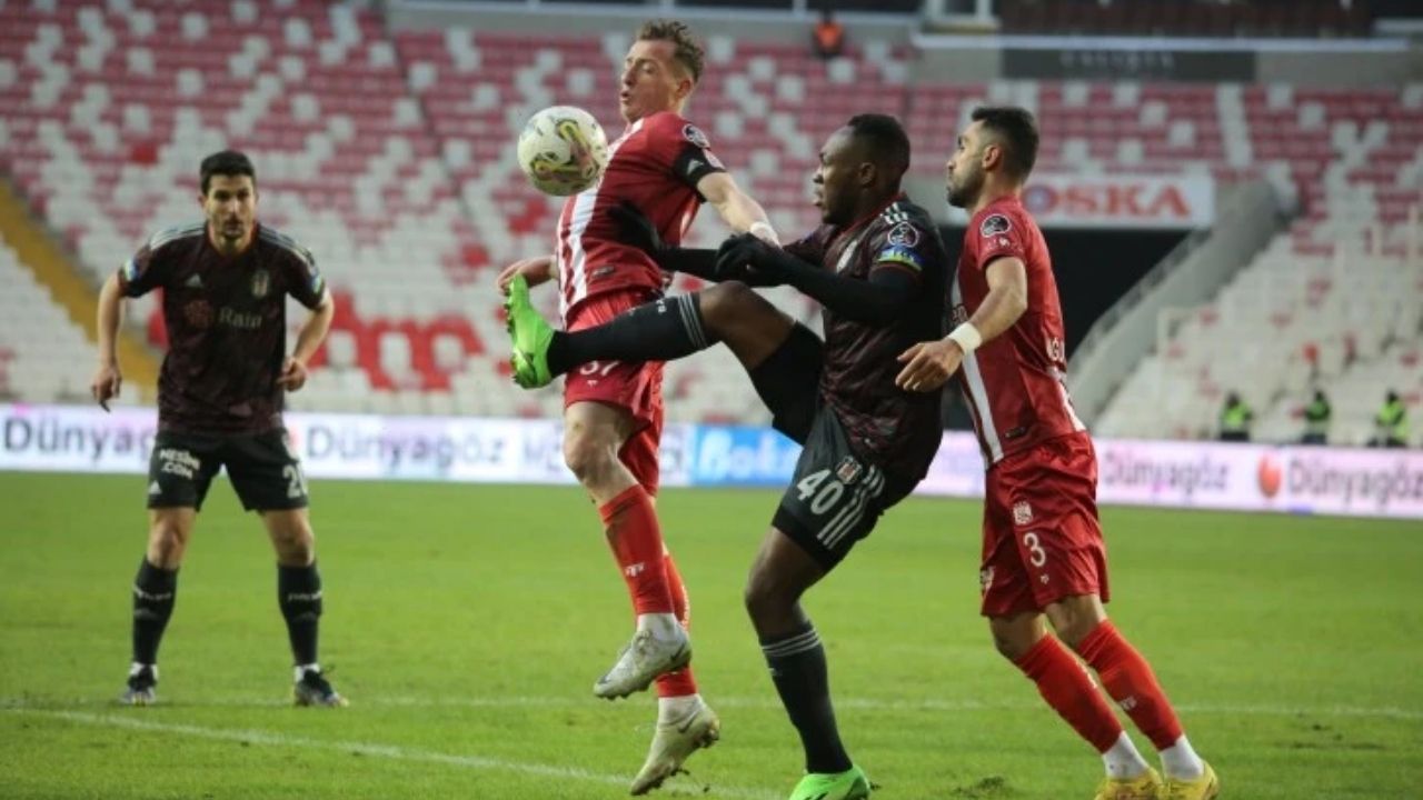 beşiktaş'ın sivasspor'a karşı etkileyici İstatistiği