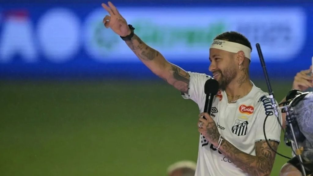 neymar, santos’a döndü “prens geri döndü!”