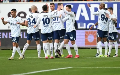 Fenerbahçe Deplasmanda Alanyaspor’u 2-0 Mağlup Etti
