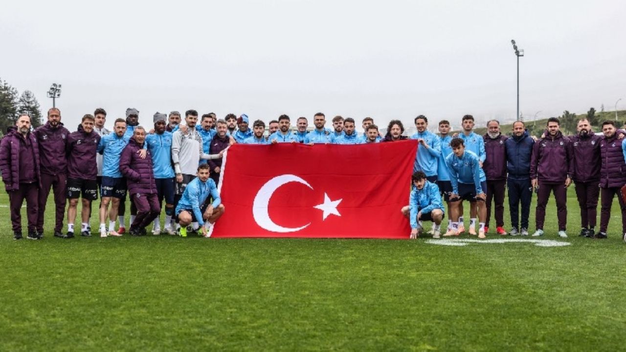 Trabzonspor, Göztepe Maçı İçin Hazırlıklarını Tamamladı