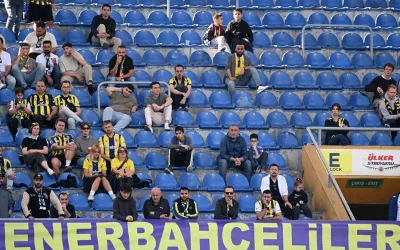 Fenerbahçe taraftarının Konyaspor maçındaki azlığı şaşırttı