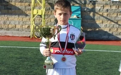 10 yaşında Beşiktaş’a veda eden futbolcu