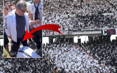 Beşiktaş taraftarı coşkuyla Serdal Adalı’nın ayağını öptü!