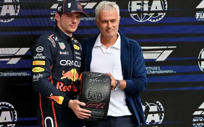 İngiltere GP’sinde Pole’u Verstappen aldı, ödül Mourinho’dan!