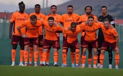 Trabzonspor’un hazırlık maçında goller yağdı