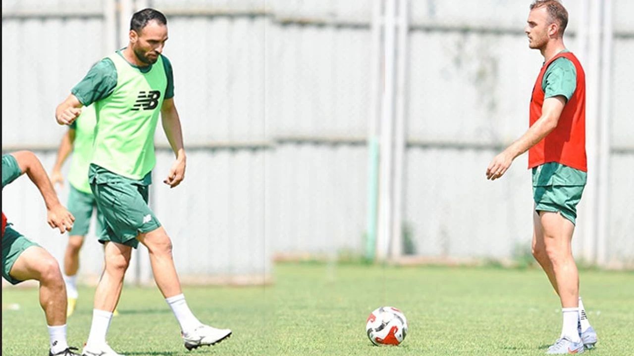 Bursaspor'un Eskişehirspor Maçı için Taktik Antrenmanı