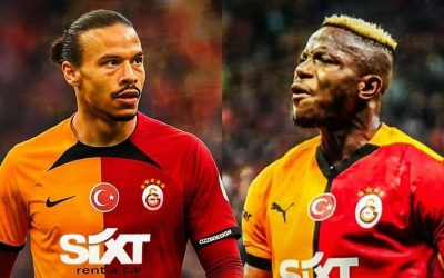 Galatasaray, Osimhen ve Sane’yi İmza Töreninde Ağırladı