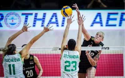 A Milli Kadın Voleybol Takımı, Bulgaristan’ı 3-0’la geçti