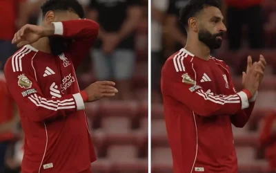 Anfield’da duygusal gece: Salah gözyaşlarına boğuldu