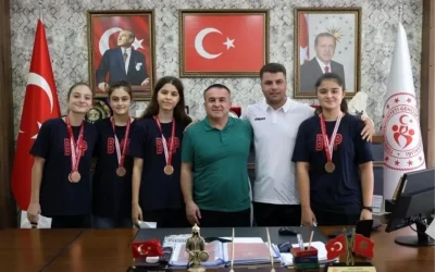 Bilecikli sporcuların gençlik ve spor il müdürü ziyareti