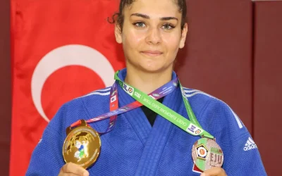 Vanlı Judocu Işıl Sinem Avrupa’da 3. oldu