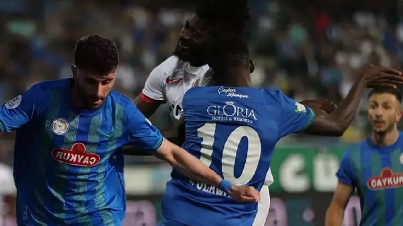 Çaykur Rizespor, Gençlerbirliği'ni 1-0'lık skorla geçti