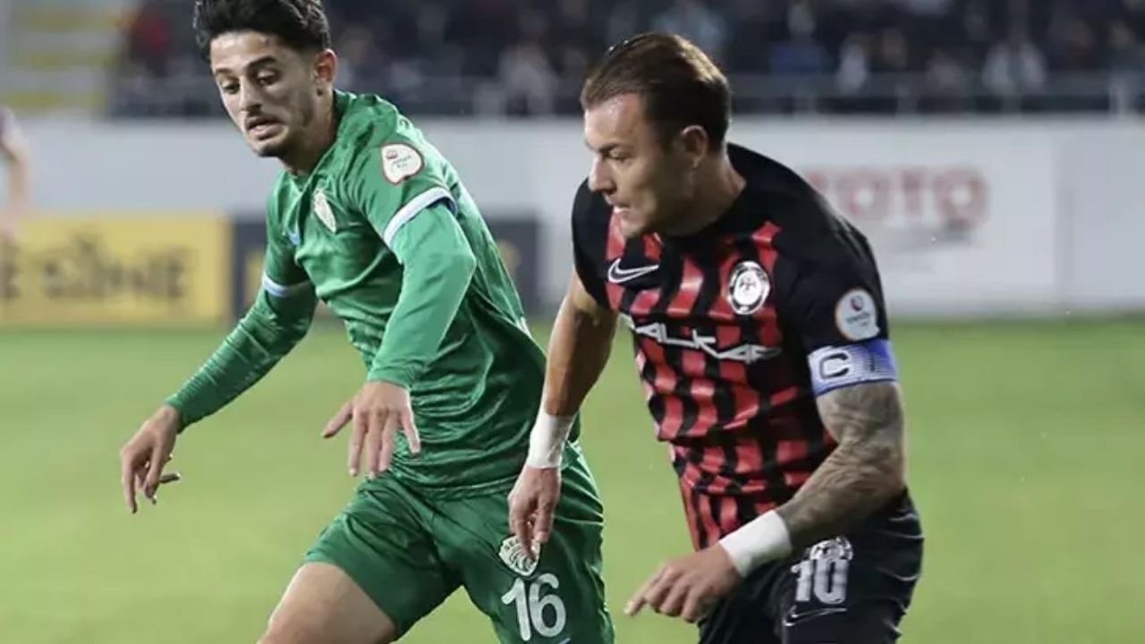 Çorum FK ve Serik Spor Maçında Beraberlik