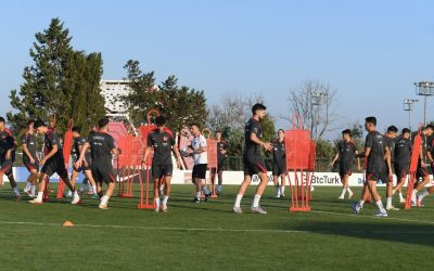 Milli Takım, Hırvatistan Maçı için Hazırlıklarını Sürdürüyor