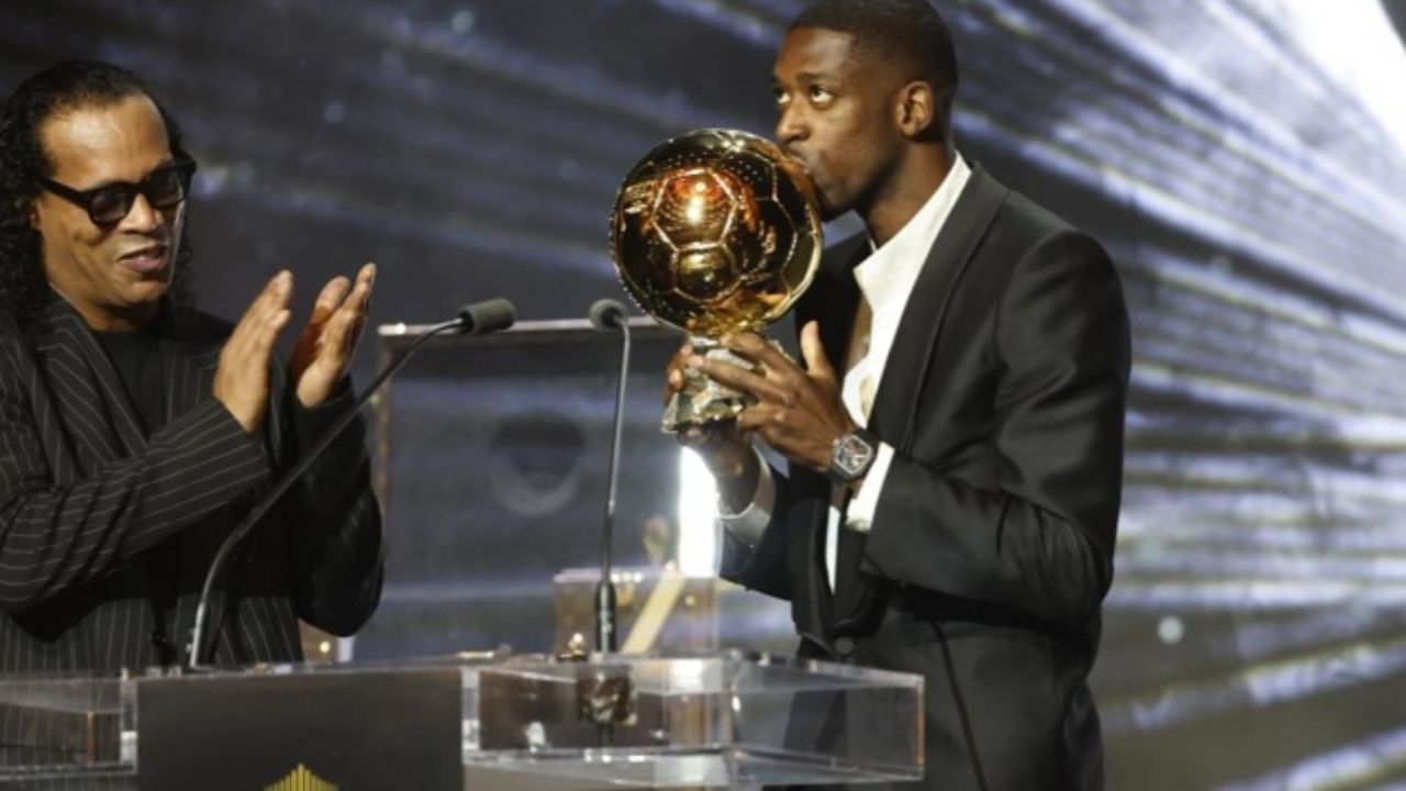 Ousmane Dembele 2025'te Altın Top'u kazandı!