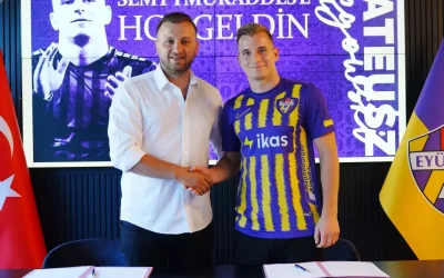 Eyüpspor, Polonyalı futbolcu Mateusz Legowski’yi kadrosuna kattı.