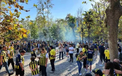 Fenerbahçe-Trabzonspor Maçında Taraftar Büyük İlgi Gösterdi