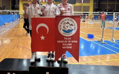 Kayseri’den Badmintoncular, Hırvatistan’da Zafer Kazandı