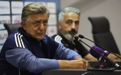 Yılmaz Vural, maç sonunda konuşmayı unutunca sorun yaşadı.