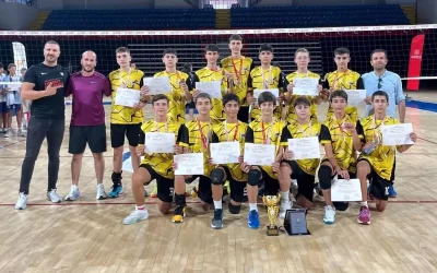 Manisa Voleybol Takımı, Anadolu Yıldızlar Ligi’nde şampiyon oldu