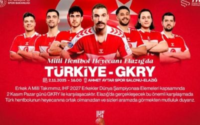 A Milli Hentbol Takımı, 2027 Dünya Şampiyonası Elemeleri için Güney Kıbrıs’ta!