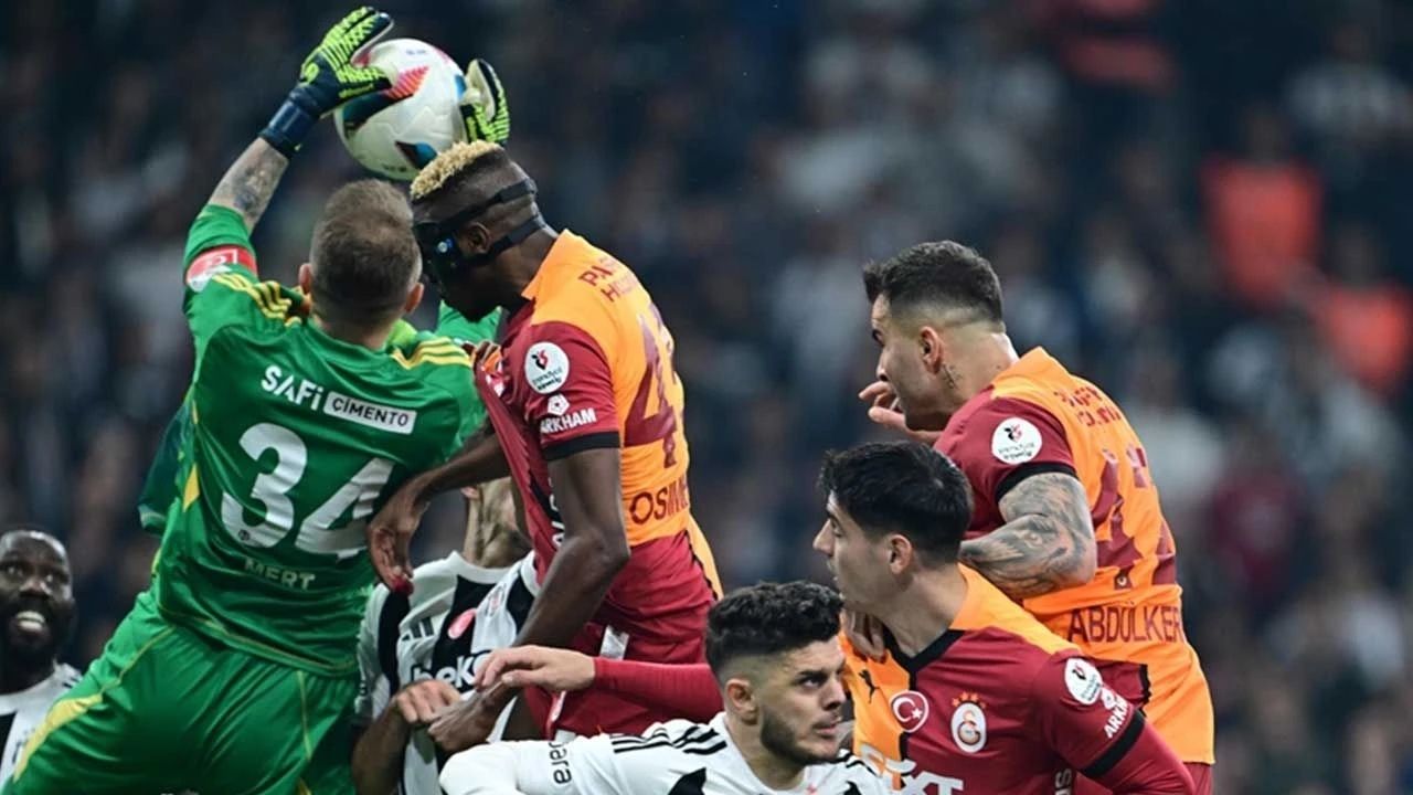Beşiktaş, Derbide Galatasaray'ı 10 Kişi Bırakarak Kazandı