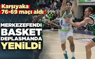 Merkezefendi Belediyesi Basket Deplasmanda Zorlanıyor