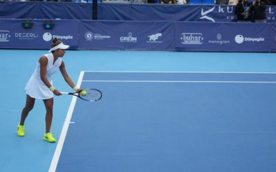 Samsun Açık WTA 125 Tenis Turnuvası Heyecanı Sürüyor