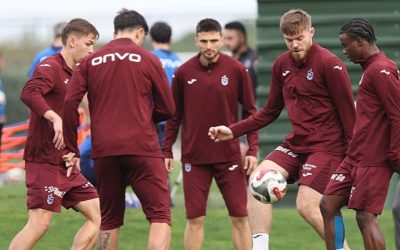 Trabzonspor, Galatasaray Maçı İçin Hazırlıklarını Sürdürüyor