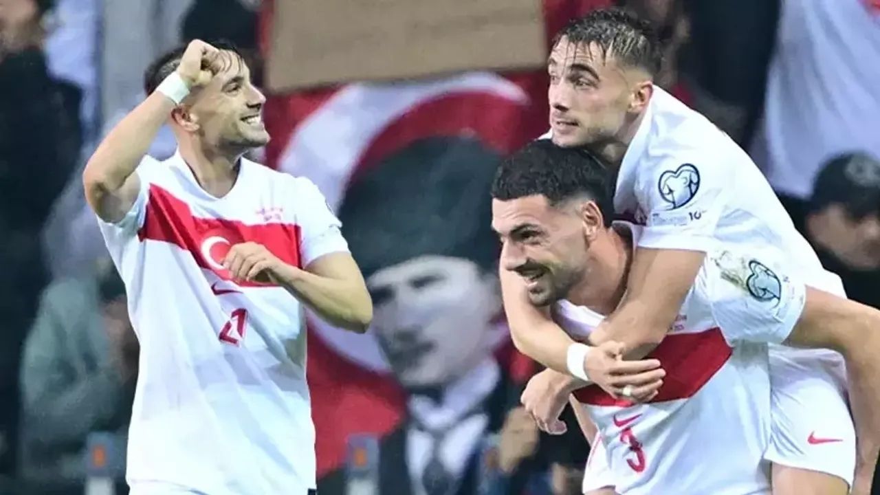 Yunus Akgün, Milli Takım formasıyla 3. golünü attı.