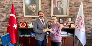 Avrupa Şampiyonu Gülsena Karakuyulu Ertunç’tan Ziyaret