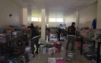 Aydın’da Binlerce Taklit Spor Ürünü Yakalandı
