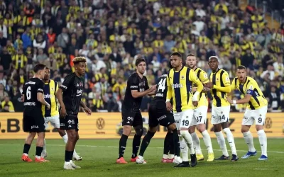 Süper Lig Derbisinde Beşiktaş ve Fenerbahçe Kadro Değerleri Karşılaştırması