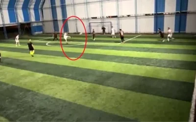 Erzincan’da Amatör Futbolcu Zidane’nın Unutulmaz Golünü Yeniden Attı