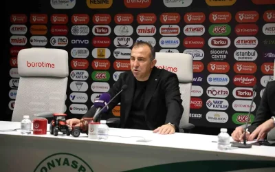 Konyaspor Teknik Direktörü Uçar: Beşiktaş maçıyla taraftarları mutlu etmek istiyoruz