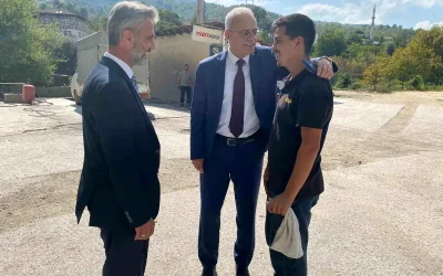 Zekeriya Arslantürk Yığılca Spor Tesislerini Ziyaret Etti