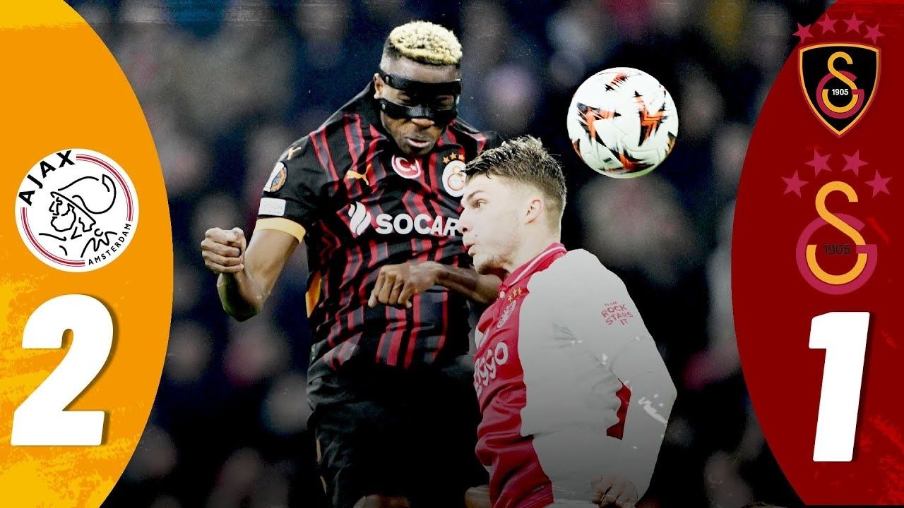 Ajax Galatasaray Maç Özeti ve Golleri! (VIDEO)