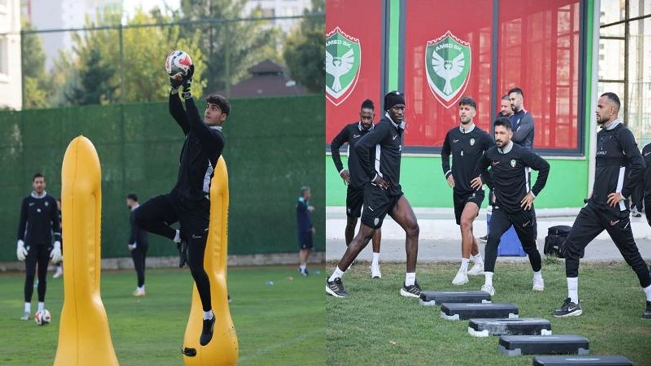 Amed Sportif, Boluspor Maçı İçin Hazırlıklarını Sürdürüyor