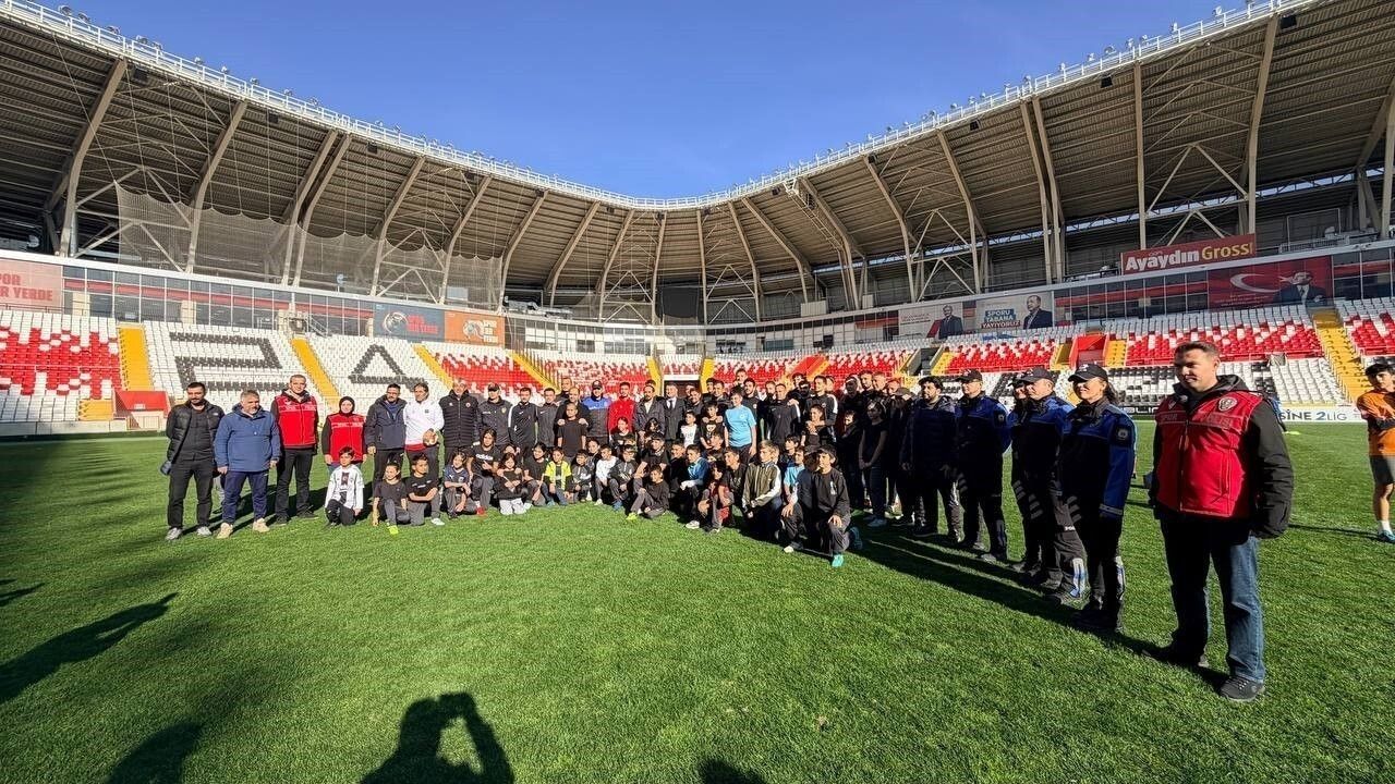 Erzincanspor Antrenmanında Gençler İçin Unutulmaz Bir Deneyim