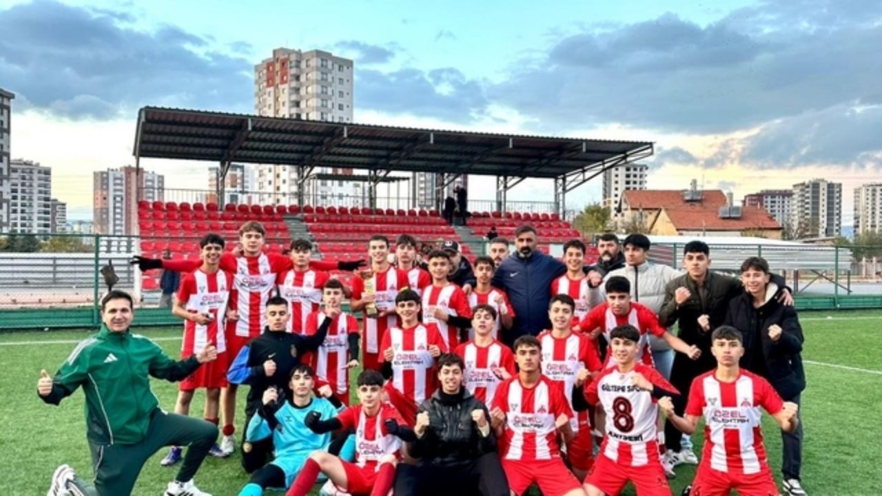 Gültepe Spor U-16 Takımı, Kayseri Şampiyonu Türkiye Finallerinde!