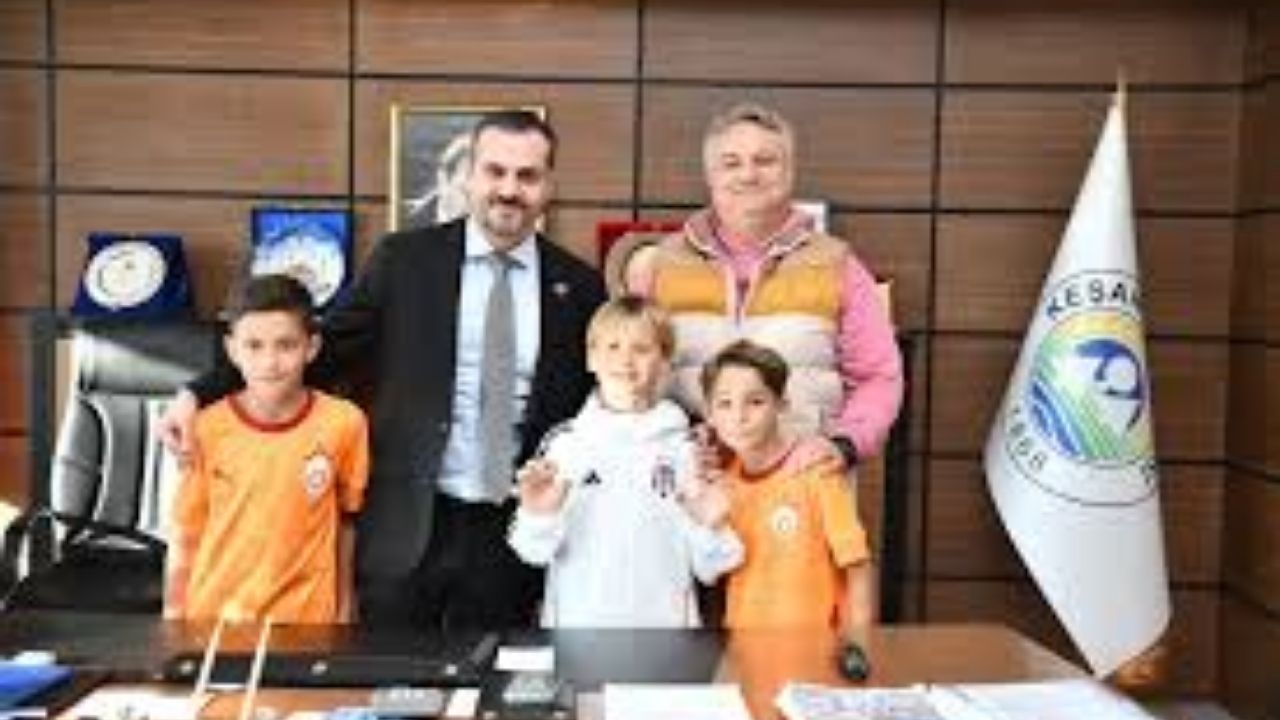 Keşanlı Sporcular Transfer Oldu, Belediye Ziyareti Yapıldı