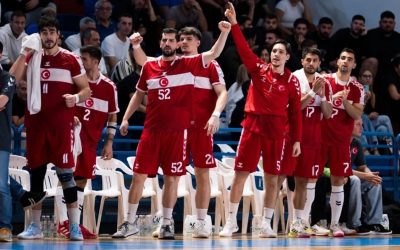 Milli Erkek Hentbol Takımı Güney Kıbrıs Maçına Hazırlanıyor