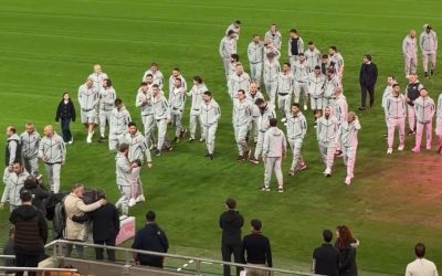 Milli Takım İspanya Maçı Öncesi Yürüyüş Yaptı