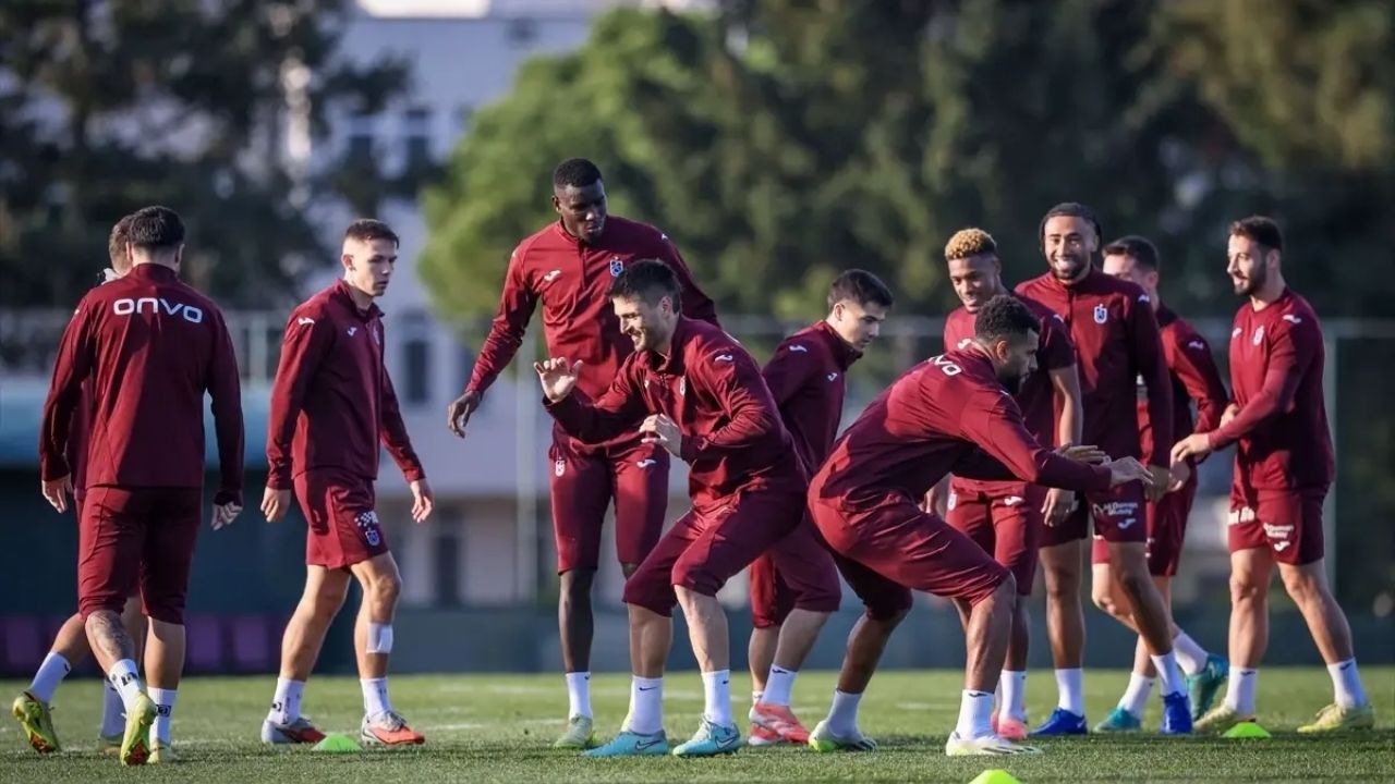 Trabzonspor, Başakşehir Maçı İçin Hazırlıklarını Sürdürüyor